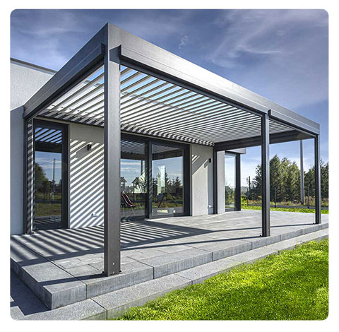 Pergoly volně stojící